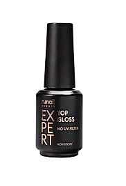 RUNAIL Expert Top Gloss 18 ml | UV Filtresiz Yapışkansız Ekstra Parlak Kalıcı Oje Üst Katı