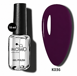 Momo Professional Kalıcı Oje K036 Koyu Mor