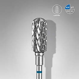 STALEKS EXPERT Sert Alaşım Yuvarlak Silindir Freze Mavi 6 mm / 14 mm