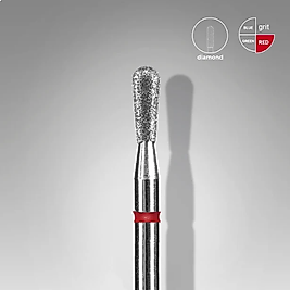 STALEKS EXPERT Elmas Freze Ucu Kibrit Kırmızı 2,3 mm / 5 mm