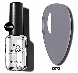 Momo Professional Kalıcı Oje K072 Gri