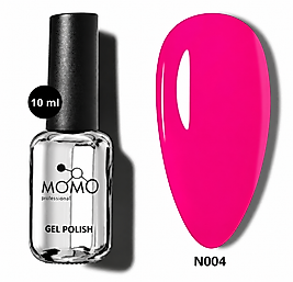 Momo Professional Kalıcı Oje N004 Neon Fuşya Pembe