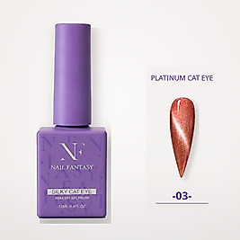 NAIL FANTASY Platinum Cat Eye Kedi Gözü Kalıcı Oje 12 ML No:3