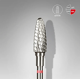 STALEKS EXPERT Sert Alaşım Mısır Freze Kırmızı 5 mm / 13 mm