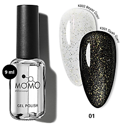 Glitter Top Coat 01| Altın Sim
