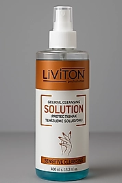LIVITON Solution 400 ml | Protez Tırnak Temizleme Solüsyonu