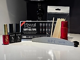 Kişisel Jel Tırnak Uygulama Seti