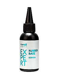 RUNAIL Expert Rubber Base Scotch 50 ml | Çift Taraflı Yapışkan Özellikli Güçlü Base Coat