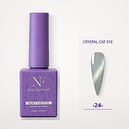 NAIL FANTASY Crystal Cat Eye Kedi Gözü Kalıcı Oje 12 ML No:24