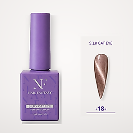NAIL FANTASY Silk Cat Eye Kedi Gözü Kalıcı Oje 12 ML No:18