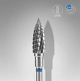 STALEKS EXPERT Sert Alaşım Alev Freze Mavi 5 mm / 13,5 mm
