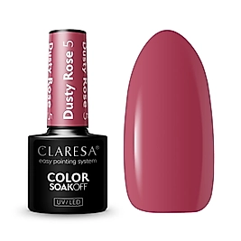 Claresa Dusty Rose 5 Kalıcı Oje | 5gr | Polonya 2025 Üretimi En Yüksek Kalitede Kalıcı Oje
