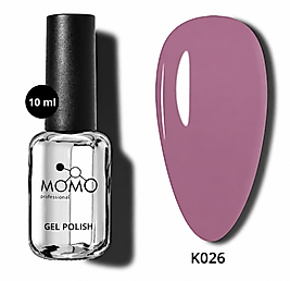 Momo Professional Kalıcı Oje K026 Açık İncir Moru