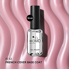Momo Professional French Cover Rubber Base Coat FC12