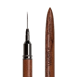 Ahşap Nail Art Liner Tırnak Çizim Fırçası Kapaklı 7mm WNLN-007