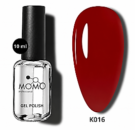 Momo Professional Kalıcı Oje K016 Şarap Kırmızı