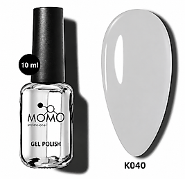 Momo Professional Kalıcı Oje K040 Açık Gri