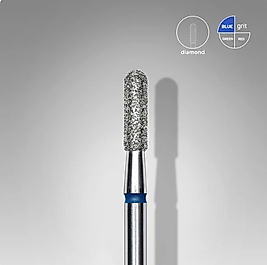 STALEKS EXPERT Elmas Freze Yuvarlak Silindir Mavi 2,3 mm / 8 mm