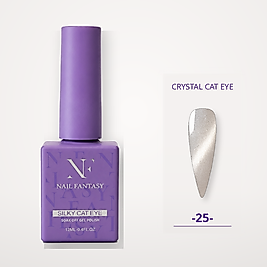 NAIL FANTASY Crystal Cat Eye Kedi Gözü Kalıcı Oje 12 ML No:25