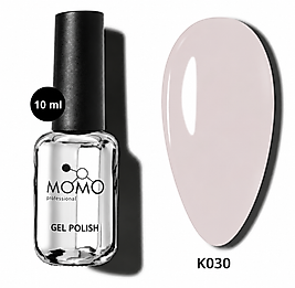 Momo Professional Kalıcı Oje K030 Beyaz Vizon
