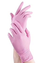 Pembe Eldiven Pudrasız 100 Adet | Medium