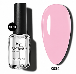 Momo Professional Kalıcı Oje K034 Pudra Pembe