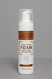 LIVITON Foam 200 ml | Protez Tırnak Temizleme Köpüğü