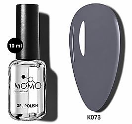 Momo Professional Kalıcı Oje K073 Koyu Gri