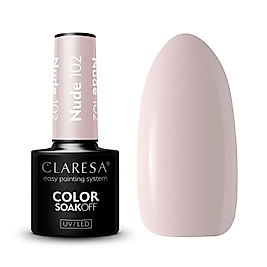 Claresa Nude 102 Kalıcı Oje | 5gr | Polonya 2025 Üretimi En Yüksek Kalitede Kalıcı Oje