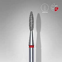 STALEKS EXPERT Elmas Freze Ucu Alev Kırmızı 2,1 mm / 8 mm
