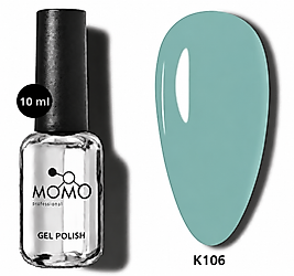 Momo Professional Kalıcı Oje K106 Yeşil Gri