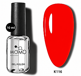 Momo Professional Kalıcı Oje K116 Alev Kırmızı