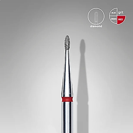 STALEKS EXPERT Elmas Freze Yuvarlak Tomurcuk Kırmızı 1,2 mm / 3 mm