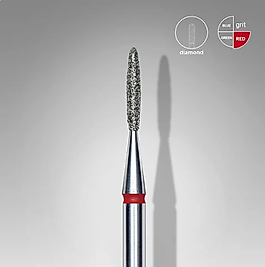 STALEKS EXPERT Elmas Freze Ucu Alev Kırmızı 1,4 mm / 8 mm