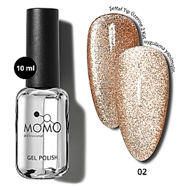 Momo Professional Flash Cat Eye Kalıcı Oje No 02
