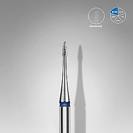 STALEKS EXPERT Elmas Freze Ucu Mini Alev Mavi 1 mm / 3 mm