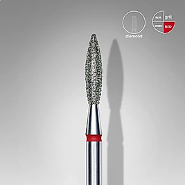 STALEKS EXPERT Elmas Freze Ucu Alev Kırmızı 2,3 mm / 10 mm