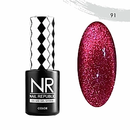 NR Nail Republic | 090 Northern Lights Kedi Gözü Efektli Kalıcı Oje 10 ml