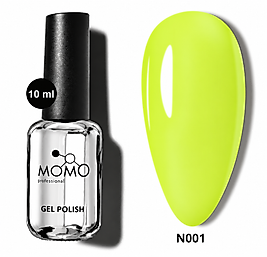 Momo Professional Kalıcı Oje N001 Neon Sarı