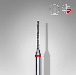 STALEKS EXPERT Elmas Freze İğne Kırmızı 1 mm / 10 mm