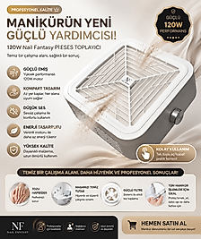 120W Profesyonel Manikür Toz Toplayıcı – Güçlü Emişli Nail Dust Collector