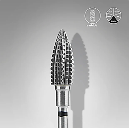 STALEKS EXPERT Sert Alaşım Kozalak Freze Siyah Hard 6 mm / 14 mm
