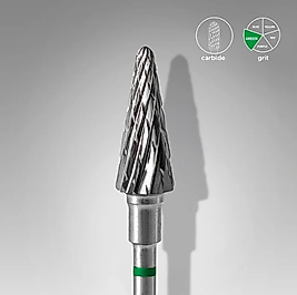 STALEKS EXPERT Sert Alaşım Koni Freze Yeşil 6 mm / 14 mm