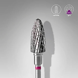 STALEKS EXPERT Sert Alaşım Mısır Freze Mor 6 mm / 14 mm