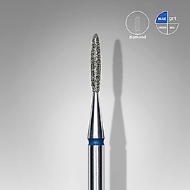 STALEKS EXPERT Elmas Freze Ucu Alev Şekilli Mavi 1,4 mm / 8 mm