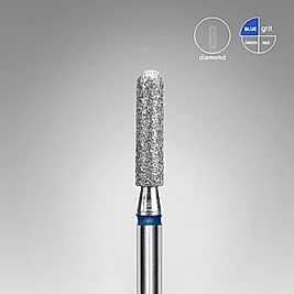 STALEKS EXPERT Elmas Freze Yuvarlak Silindir Mavi 2,5 mm / 10 mm