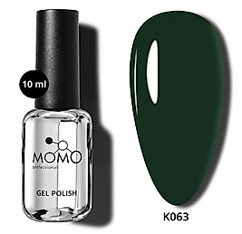 Momo Professional Kalıcı Oje K063 Koyu Çam Yeşili