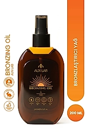 ALN LAB Bronzing Oil Jojoba Yağı ve Vitamin E İçerikli Besleyici Bronzlaştırıcı Yağ 200 ml