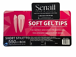 550’li Jel Tips Short Stiletto