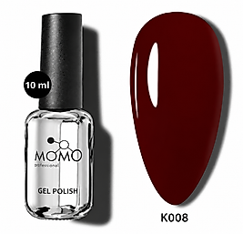 Momo Professional Kalıcı Oje K008 Şarap Bordo
